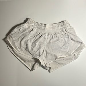 White Lululemon Shorts